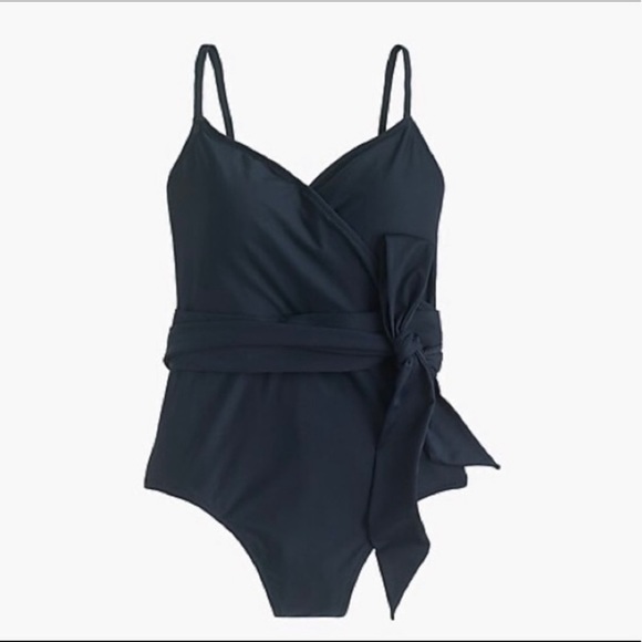 J. Crew Other - J.Crew | Navy Tie Waist One Piece | 8